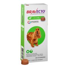 Bravecto para Cães entre 10 e 20kg com 1 Comprimido Mastigável - Brave