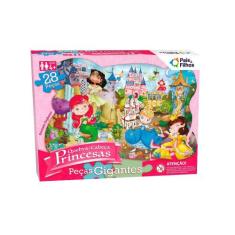 Quebra-Cabeça Gigante 28 peças Princesas - Pais e Filhos - Pais & Filh