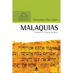 Livro - Malaquias - Comentários Expositivos Hagnos