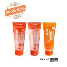 Kit Anti-Idade Vitamina C Sabonete Esfoliante Gel Dermachem