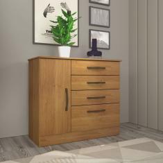 Cômoda 1 Porta 4 Gavetas Chicago Tcil Móveis