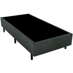 Base Box Para Colchão De Solteiro Turquia Biflex Grafite