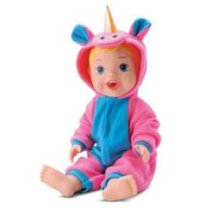 Boneca my little collection faz xixi unicórnio 8034