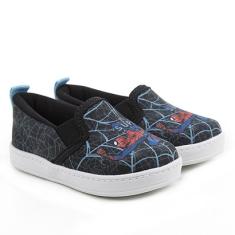Tênis Slip On Infantil Marvel Spider-Man Masculino-Masculino