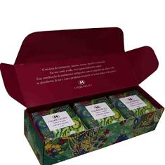 Kit De Sabonetes Em Barra Madressenza Floral Lemon 115 G
