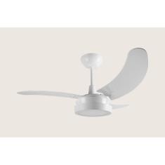 Ventilador de Teto Buzios Max Branco Led 18W 5500K 127V Tron