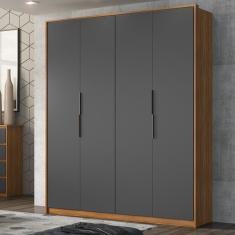Guarda Roupa Solteiro 4 Portas Attore Demartêz