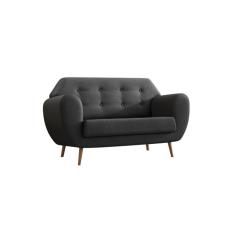 Sofá 2 Lugares Beegees Linho Grafite