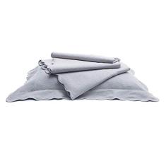 Colcha Piquet Capela Tognato, 100% Algodão (Platina, Casal)