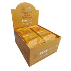 Barra de Proteína Pasta de Amendoim Sem Açúcar 50g Pincbar 12 Unidades