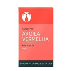 Cativa Natureza Sabonete Argila Vermelha Pele Madura 60G