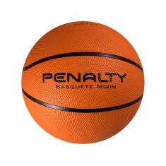 Bola Basquete Penalty Playoff Mirim IX Laranja Preto, Laranja, 6