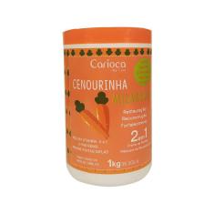 Creme De Pentear + Máscara De Reconstrução 2 Em 1 Cenourinha Milagrosa - 1Kg