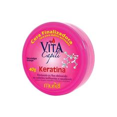 Cera Finalizadora Capilar Queratina, Muriel, 40 G, Muriel