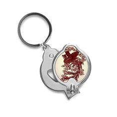Cortador de unhas chinês, pássaro de fênix, desenho de animais, tesoura de aço inoxidável
