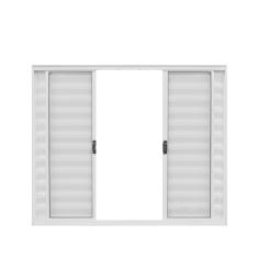 Veneziana de Correr 6 Folhas S/Grade 1.00 x 2.00 - Hale