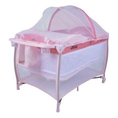 Berço New Aconchego Pink (0 A 15kg) - Burigotto