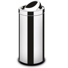 Lixeira Inox 16 Litros Com Tampa Basculante - Martinazzo, Inox