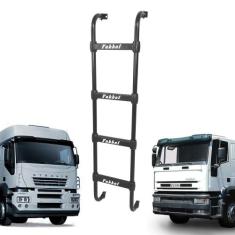 Escada Stralis/Eurotech 4 Degraus Preto 1480mm Original - Fabbof