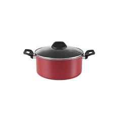 Brinox - Caçarola com tampa Garlic - Vermelho