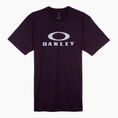 Camiseta Oakley O Bark SS Cinza-Masculino