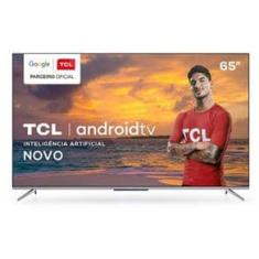 Smart TV TCL LED Ultra HD 4K 65&quot; Android TV com Google Assistant, Borda Ultrafina e Wi-Fi - 65P715