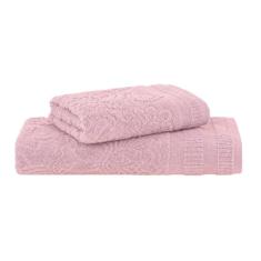 Jogo de Toalhas Buddemeyer Botanique Extra Soft Banho Rosa 2 peças