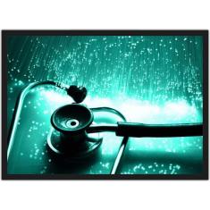 Quadro Decorativo Medicina Consultórios Médicos Decorações Com Moldura