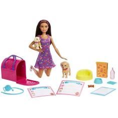 Boneca Barbie Pup Adoption com Acessórios - Mattel, Colorido, Pup Adop