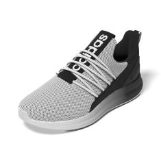adidas Lite Racer Adapt 7.0 Tênis masculino, Branco/Preto/Branco, 42