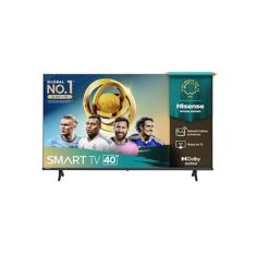 Smart TV 40 Hisense 40A4NV Full HD DLED DTS VirtualX Vidaa Preto Bivolt