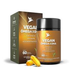 Vegan Ômega 3 DHA Puravida 60 Cápsulas-Unissex