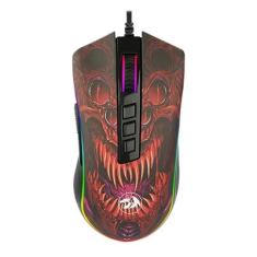 Mouse Gamer Redragon Infernal Dragon Ryu, RGB Vermelho, 16000DPI, Switch A Laser, 8 Botões, Preto - ID711