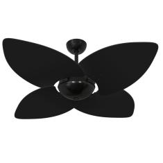 Ventilador De Teto Volare Preto Office Dunamis Preto 127V