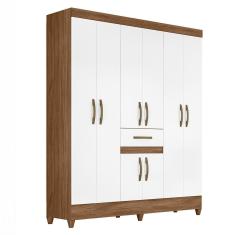 Guarda Roupa Casal Portugal 8 Portas e 1 Gaveta - Moval
