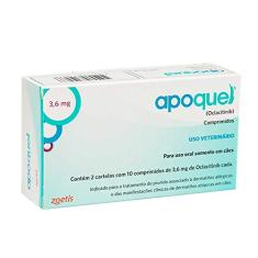 Apoquel Dermatológico 3,6mg Zoetis - 2 Unidades