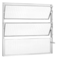 Janela de Aluminio Basculante 60x40cm Ecosul  Branco
