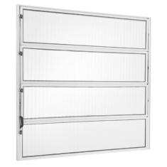 Janela de Aluminio Basculante 80 x 60cm Ecosul  Branco