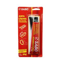 Junta Cola Silicone Preto Sabó Alta Temperatura Motor