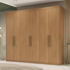 Guarda Roupa Casal 6 Portas 3 Gavetas Sumatra - Demóbile