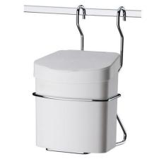 Lixeira 2,5 Litros com Suporte Aço Para Barra Parede 2409 - Future