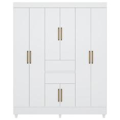 Guarda Roupa Casal 08 Portas 82060 Branco Demobile - Demóbile, Branco