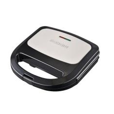 Sanduicheira e Grill Itatiaia Essencial Preta e Inox SDESS1004  127 Vo