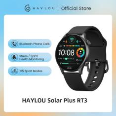 Relógio Smartwatch Haylou Solar Plus RT3, Amoled 1.43, Faz e Recebe Li