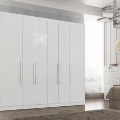 Guarda Roupa Casal Valencia 6 Portas 6 Gav
