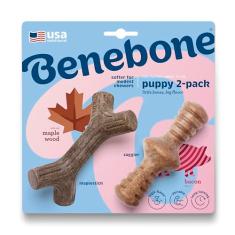 Benebone Brinquedo Puppy Pack Maplestick+Zaggler Bacon