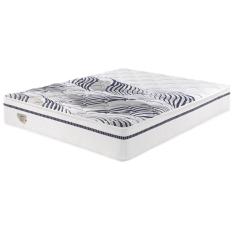 Colchão Queen Molas Multi Support Miracoil 158x198x31cm Essence Ecoflex Branco/azul Marinho
