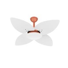 Ventilador Teto Winds Cobre Potente Quarto 4 Pás Ventax 110V, 110V