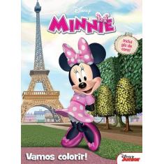 Livro - Disney - Vamos colorir - Minnie