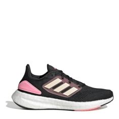Tênis Adidas Pureboost 22 Feminino Preto e Rosa